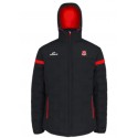Parka STANA Noir/Rouge + Logo club
